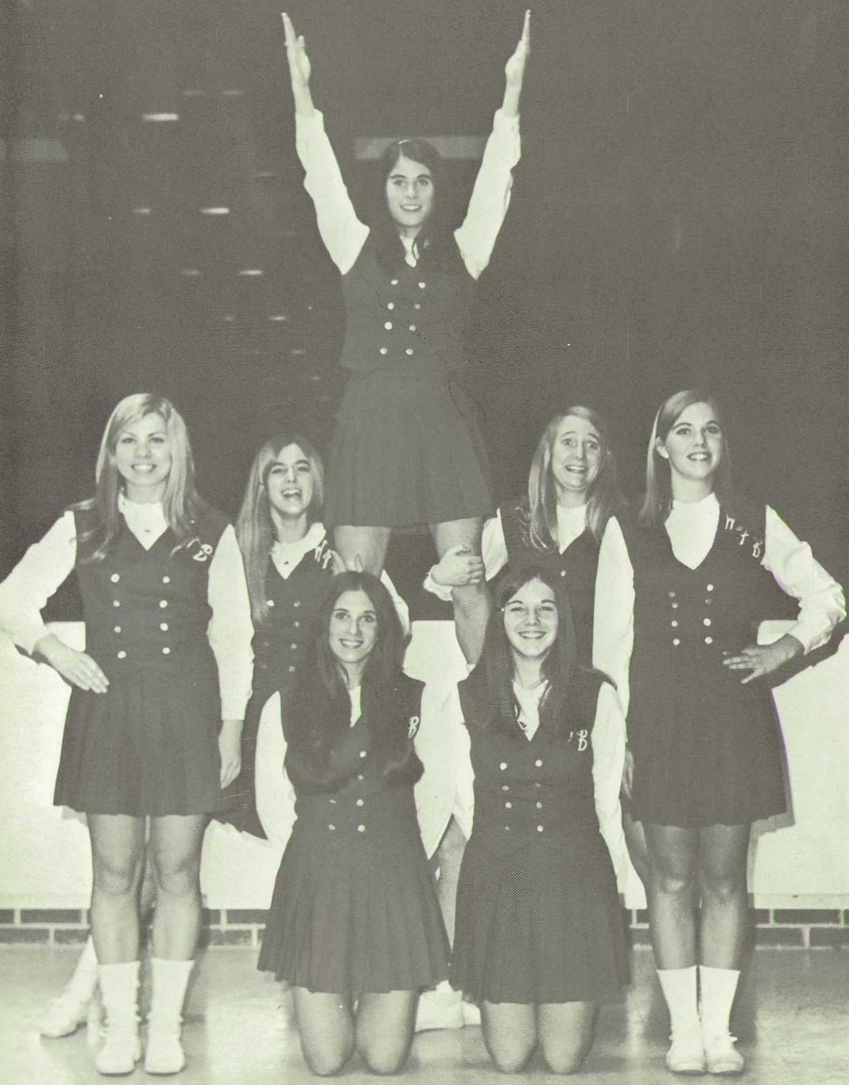 1971 Bay Cheerleaders